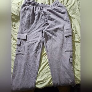 Purple Fleece Pants